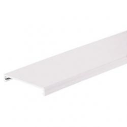 DUCT COVER, PVC, 1IN W X 6FT , WHITE